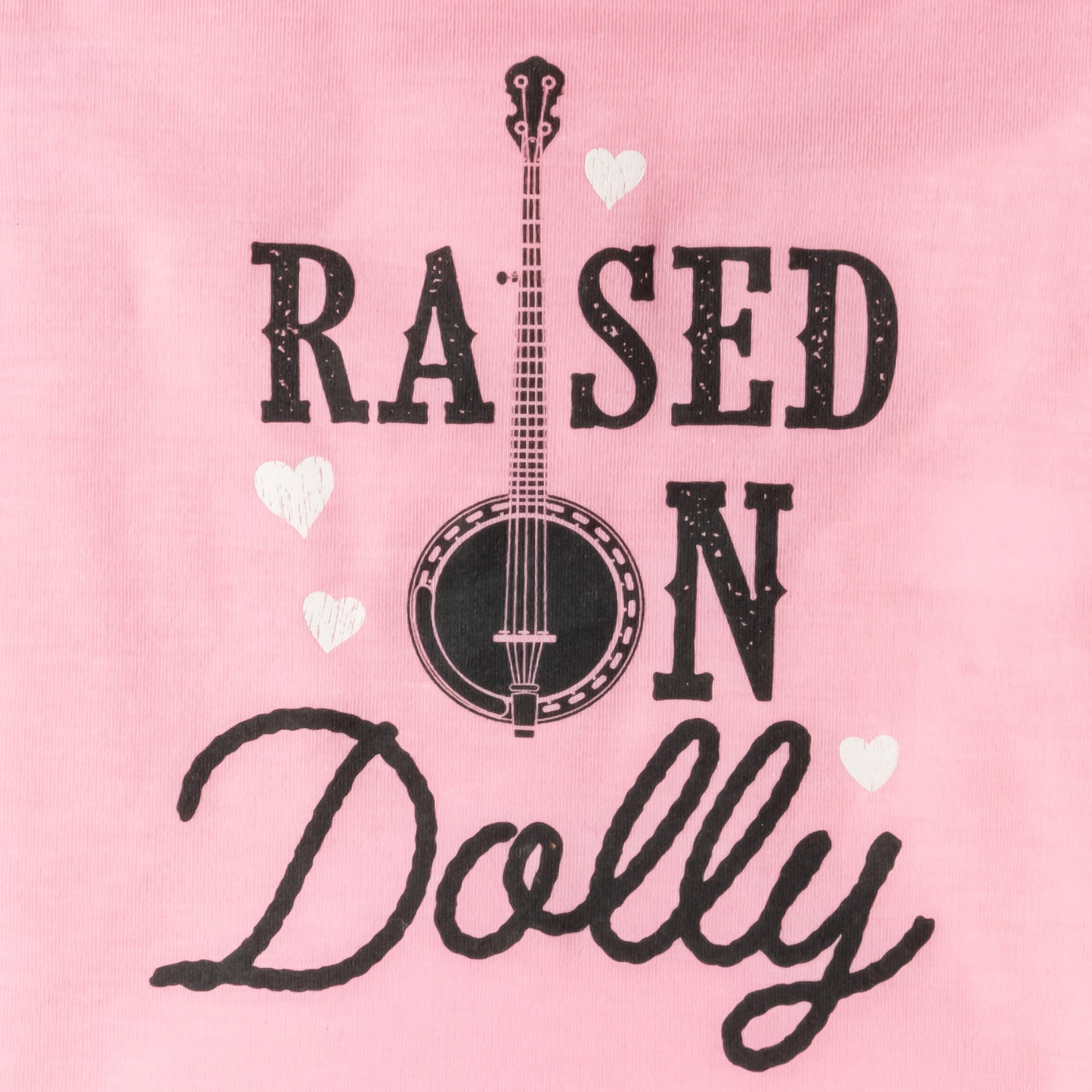 Raised On Dolly Pet T-Shirt - Pink