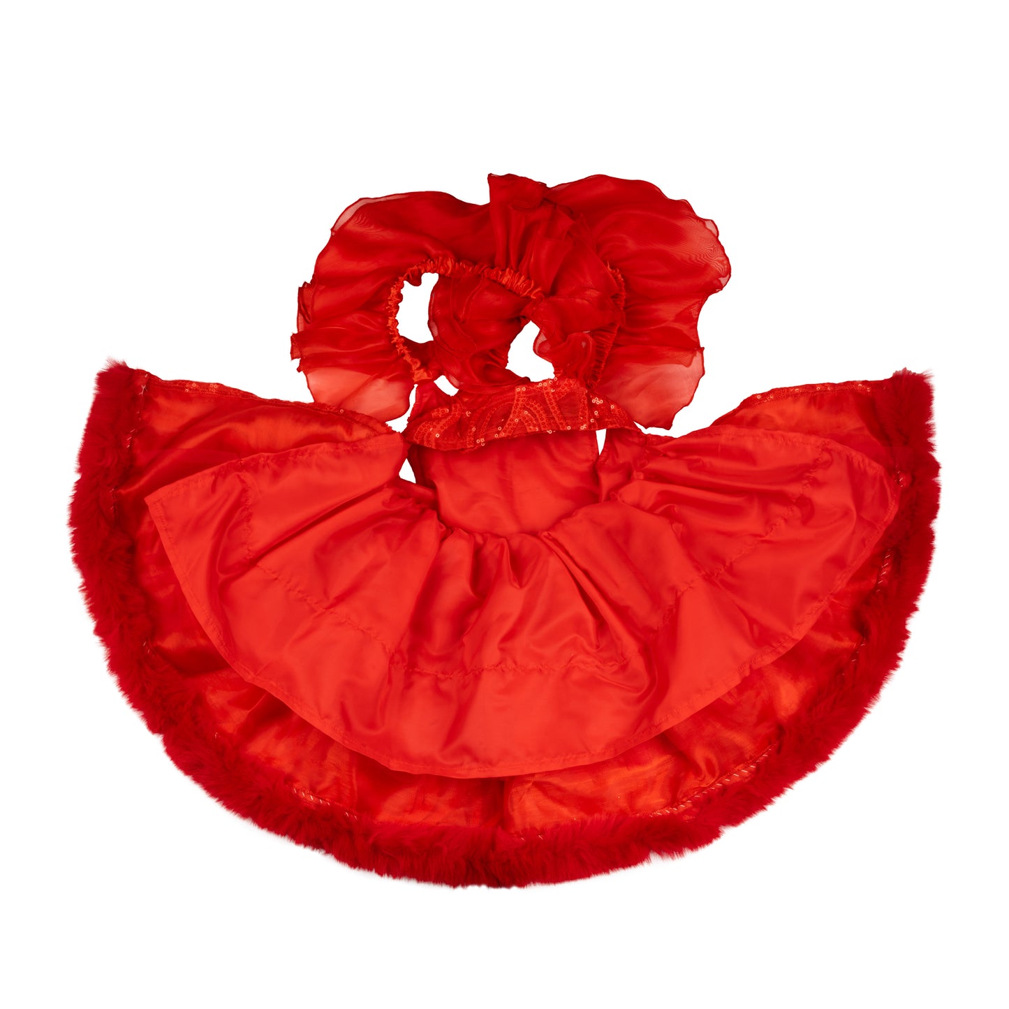 Evening Star Pet Gown - Red