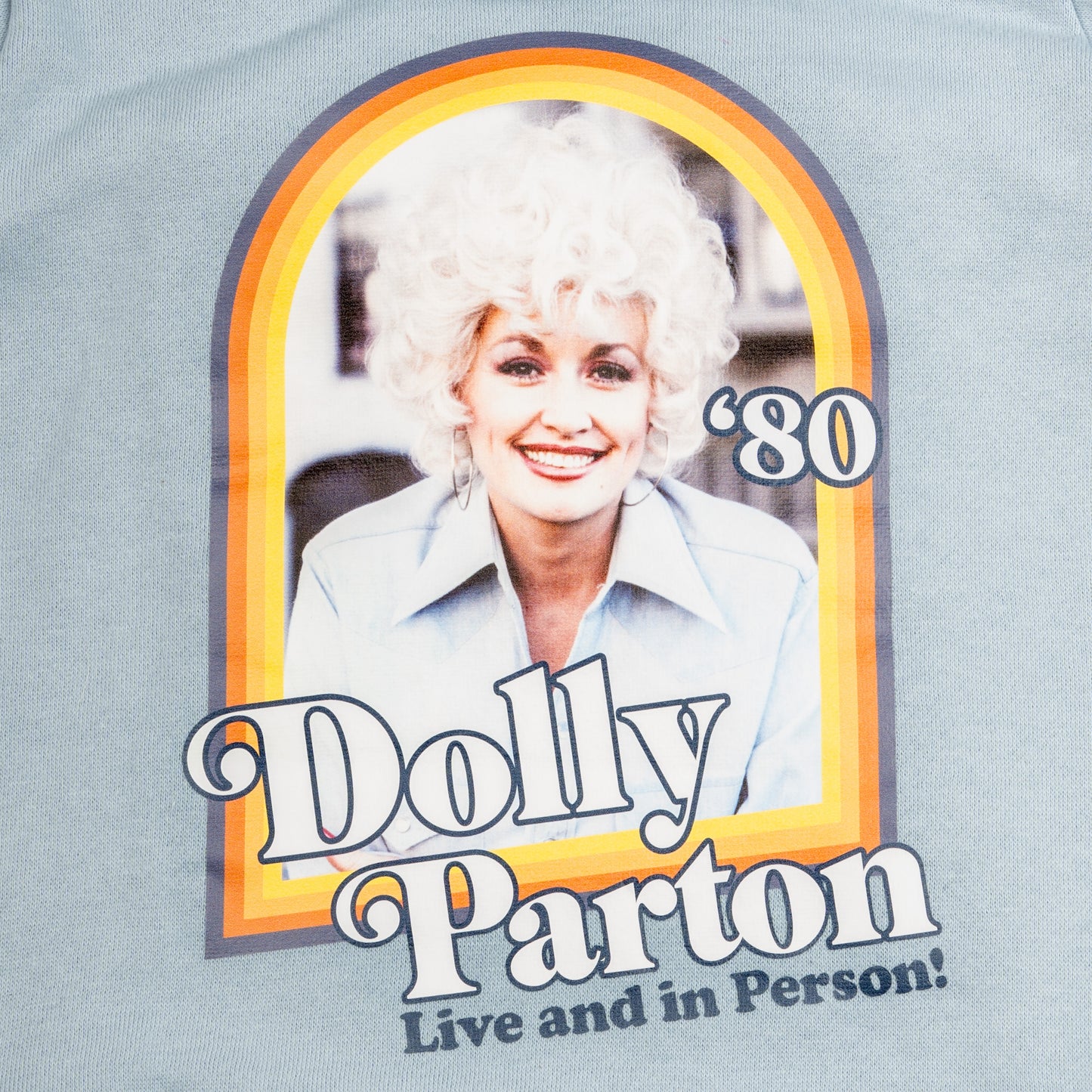 Dolly Parton Retro Pet Hoodie - Blue