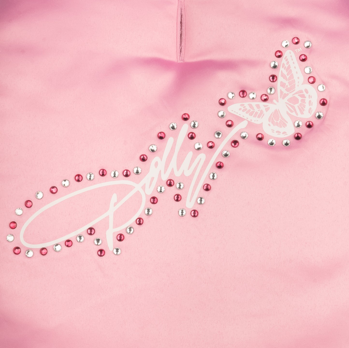 Dolly Rhinestone Varsity Pet Jacket - Pink