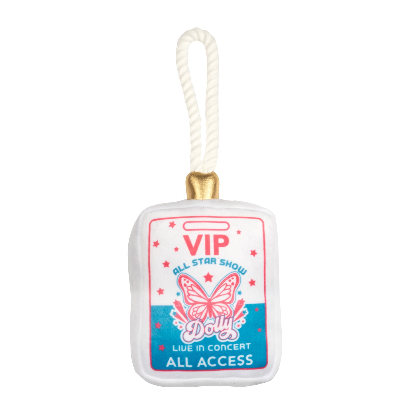 Dolly VIP All Access Pass Dog Toy