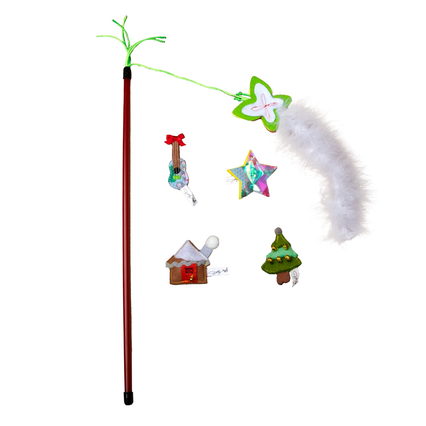 Dolly Holiday Cat Toy Set
