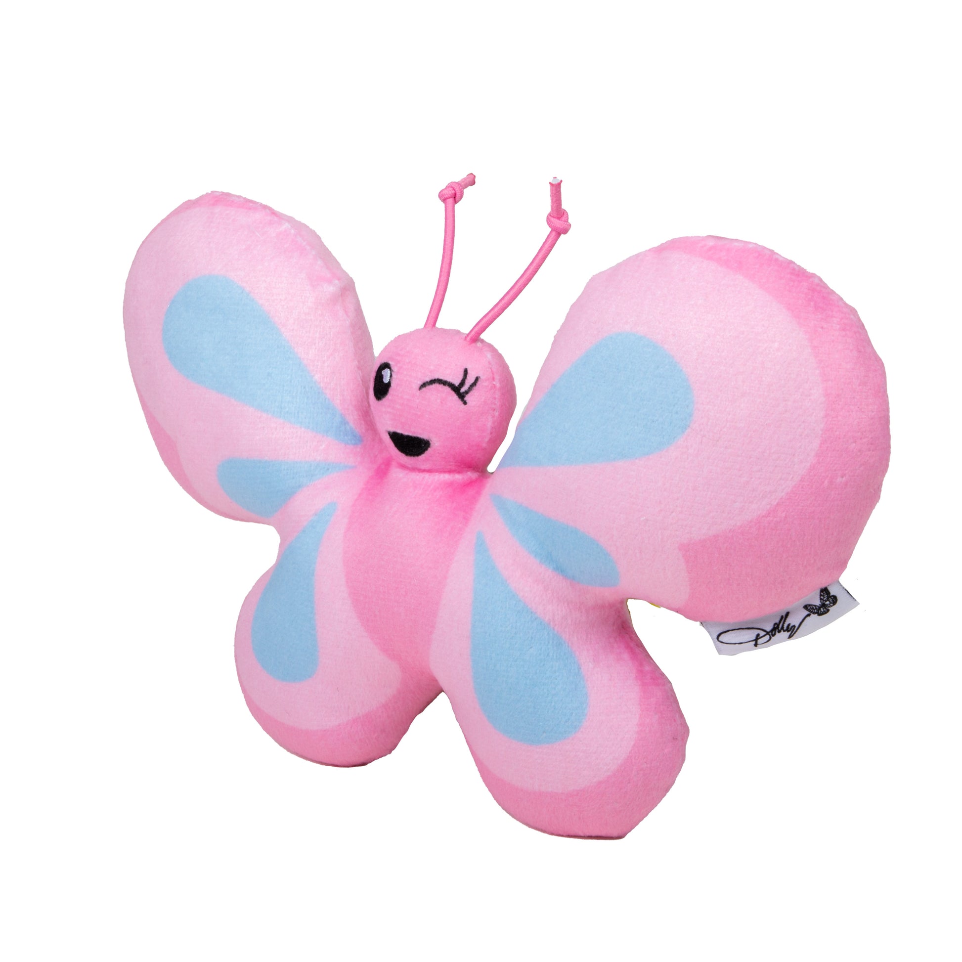 Pink Winking Butterfly Toy